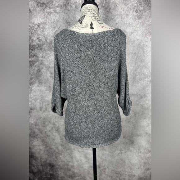 Copper Key Gray Peppered Comfortable Knit Top Size S - Picture 5 of 12